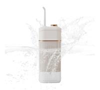 Idropulsore portatile - Smart Water Flosser | 200 ml, senza fili, modalità a impulsi regolabile, con 4 ugelli per la pulizia dei denti per la manutenzione degli impianti