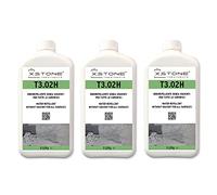 IDROREPELLENTE per marmi, graniti, pietre naturali, cemento, cotto, ecc PREVIENE MACCHIE DA ASSORBIMENTO e problemi causati da pioggia, umidità, muffa ecc - Pack 3 x 1 Litro
