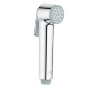 GROHE Tempesta Manopola Doccino Doccia (1 getto Rain, 100 mm, SpeedClean anticalcare, sistema di fissaggio universale), Cromo, 27512001