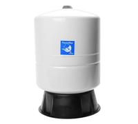 Idrosfera in acciaio inox verniciata verticale con membrana fissa e base 10 bar