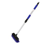 Navaris Idrospazzola Lavaggio Auto 1m - Spazzola Telescopica Idropulente per Parabrezza Carrozzeria Automobile Camper e Pullman - Scopa Idropulitrice
