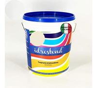 IDROSTEND Pittura Traspirante Idropittura Opaca Interni Semilavabile ALTA COPERTURA (14 Litri, BEIGE S1005-Y20R)