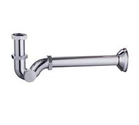 SIFONE A S ISPEZIONABILE PER LAVABO/BIDET 1'1/4 X 32MM METALLO CROMATO