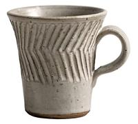 IDRRSPCP BOSUGE, Tazze da caffè Tazze da caffè Tazza da caffè in ceramica ruvida Ciotola for latte a strisce retrò Personalità Tazza da latte Tazza semplice Tazza da tè pomeridiano Tazze (Color : A)