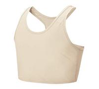 Idtswch Raccoglitore toracico Per Transgender Raccoglitore Seno Mezzo Ftm Binder petto compressione Bra, Nudo 167, L