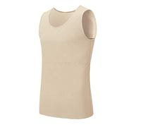 Idtswch Raccoglitore toracico Per Transgender Raccoglitore Seno Mezzo Ftm Binder petto compressione Bra, Nudo 165, Small