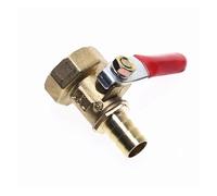 IDUTQUMW 1PC 1/4''Hose Barb BSP Female Thread Straight Barbed 8mm Tube Brass Connector Joint Copper Pipe Fitting