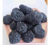 IDUTQUMW 3-6 cm 100 g 1 Sacchetto Pietra lavica Nera porosa Roccia Grezza for la Decorazione dell'acquario