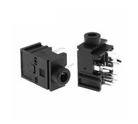 IDUTQUMW 5PCS 3.5mm Female Connector 11 Pin Dip Headphone Jack Socket PJ-317A