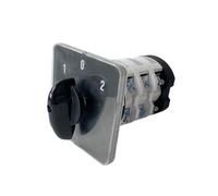 IDUTQUMW 75A 690V Cam Switch Three Position 3 Poles Level Rotary Changeover Selector 12 Terminals YMZ12-75/3