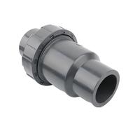 IDUTQUMW Control Valve, 1pc PVC Check Valve One Way No-Return Valve, for Aquarium Fish Tank Garden Irrigation Water Pipe Joints Parts (Size : I.D 40mm) (Size : I.D 25mm)
