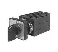 IDUTQUMW LW42A2-7591/LF301 Dual Power Circuit Switching Control 20A Three Position 7-Wire Knob Rotary Cam Switch