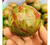 IDUTQUMW Take The Green Stone Quartz Crystal Ball Home Decoration Cutting And polishing 1pc Ornaments (Size : 4.5-5cm)