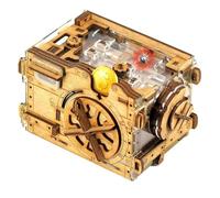 iDventure A-maze-ing Safe - scatola di legno per soldi - scatola rompicapo - puzzle 3D - regalo fidanzato - puzzle 3D - iq puzzle rompicapo - regalo per lui - Scatola rompicapo a Labirinto -
