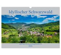 Idyllischer Schwarzwald (Wandkalender 2026 DIN A3 quer), CALVENDO Monatskalender: Wunderschöne Berglandschaften und Natur pur, der Schwarzwald ist wunderschön.