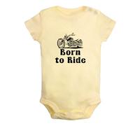 iDzn Born to Ride Divertenti pagliaccetti, body per neonato, tute originali per neonati, completi interi per bambini da 0 a 24 mesi