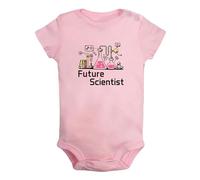 iDzn Future Scientist Divertenti pagliaccetti, body per neonato, tute originali per neonati, completi interi per bambini da 0 a 24 mesi