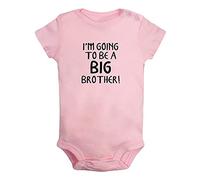 iDzn I'm Going to be a Big brother Divertenti pagliaccetti, body per neonato, tute originali per neonati, completi interi per bambini da 0 a 24 mesi