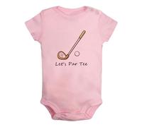 iDzn Let's Par Tee Golf Divertenti pagliaccetti, body per neonato, tute originali per neonati, completi interi per bambini da 0 a 24 mesi