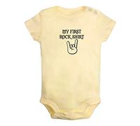 iDzn My First Rock Shirt Divertenti pagliaccetti, body per neonato, tute originali per neonati, completi interi per bambini da 0 a 24 mesi