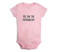 iDzn Pee On The Patriarchy Divertenti pagliaccetti, body per neonato, tute originali per neonati, completi interi per bambini da 0 a 24 mesi