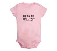 iDzn Pee On The Patriarchy Divertenti pagliaccetti, body per neonato, tute originali per neonati, completi interi per bambini da 0 a 24 mesi
