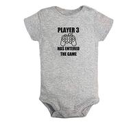 iDzn Player 3 Has Entered The Game Divertenti pagliaccetti, body per neonato, tute originali per neonati, completi interi per bambini da 0 a 24 mesi