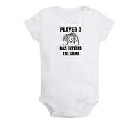 iDzn Player 3 Has Entered The Game Divertenti pagliaccetti, body per neonato, tute originali per neonati, completi interi per bambini da 0 a 24 mesi