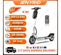 IE-M1 Scooter elettrico 250W 36 v12.5ah escooter stile uomo e donna 10 "pneumatici a nido d'ape City Scooter leggeri elettrici
