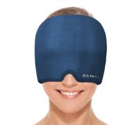 IEA Medical Maschera per l'emicrania, maschera ghiaccio viso, mal di testa, ice mask, maschera viso ghiaccio, emicrania, maschera ghiaccio, Cappello a 360° per emicrania e sinusite