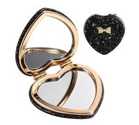 IEBTAWN 1 Pezzo Specchio Ingranditore, Specchietto Da Borsetta, Specchio Trucco Pieghevole, Specchio Trucco Con Ingrandimento, Specchio Adatto Come Regalo Per Le Donne