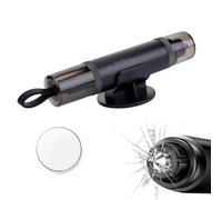 IEBTAWN 1 Pezzo Taglia Cinture Di Sicurezza E Rompivetro Per Auto, Martello Di Emergenza, Strumento Di Salvataggio Di Emergenza 2 In 1, Rompi Vetro Auto Emergenza, Accessori Per La Fuga (Nero)