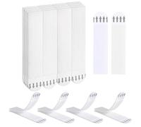 IEBTAWN 12 Paia Strisce Appendi Quadri Adesive, Command Strips, Appendi Quadri Senza Chiodi, Per Poster, Foto, Cornici, Decorazione