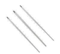 IEBTAWN 3 Pezzi Coni di Inserimento Piercing Strumenti di Espansione del Corpo in Acciaio Chirurgico per Orecchio/Naso/Labbro/Pancia/Lingua Kit di Strumenti Ausiliari per Piercing (Argento)