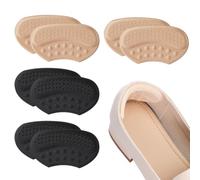 IEBTAWN 4 Paia Tallone Cuscino, Cuscini Per Tallone, Cuscinetti Per Scarpe, Proteggi Tallone Scarpe, Inserti Per Cuscino Sul Retro Del Tallone Per Scarpe Troppo Grandi, Migliorare La Vestibilità