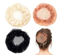IEBTAWN 6 Pezzi Retina Per Capelli Chignon Retina,Rete Per Chignon Danza,Accessori Per Ballerine, Ginnastica, Saggio, Festa Di Compleanno