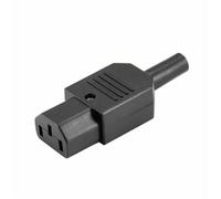 IEC 320 C14 Spina maschio a C13 Presa femmina PC Computer Auto elettrica Fornello di riso Adattatore connettore di alimentazione AC 250 V 10A(Female Socket)
