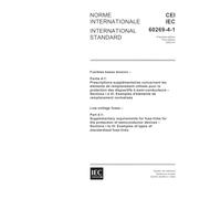 IEC 60269-4-1 Ed. 1.0 b:2002, Low-voltage fuses - Part 4-1: Supplementary requirements for fuse-links for the protection of semiconductor devices - ... Examples of types of standardized fuse-links