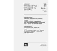IEC 60318-2 Ed. 1.0 b:1998, Electroacoustics - Simulators of human head and ear - Part 2: An interim acoustic coupler for the calibration of audiometric earphones in the extended high-frequency range