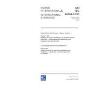 IEC 60364-7-701 Ed. 2.0 b:2006, Low-voltage electrical installations - Part 7-701: Requirements for special installations or locations - Locations containing a bath or shower