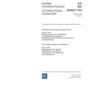 IEC 60364-7-704 Ed. 2.0 b:2005, Low-voltage electrical installations - Part 7-704: Requirements for special installations or locations - Construction and demolition site installations