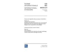 IEC 60534-2-5 Ed. 1.0 b:2003, Industrial-process control valves - Part 2-5: Flow capacity - Sizing equations for fluid flow through multistage control valves with interstage recovery