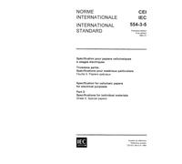 IEC 60554-3-5 Ed. 1.0 b:1984, Specification for cellulosic papers for electrical purposes. Part 3: Specifications for individual materials. Sheet 5: Special papers