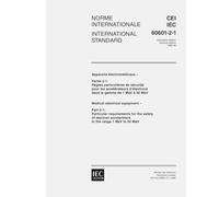IEC 60601-2-1 Ed. 2.0 b:1998, Medical electrical equipment - Part 2-1: Particular requirements for the safety of electron accelerators in the range 1 MeV to 50 MeV