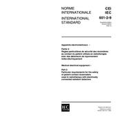 IEC 60601-2-9 Ed. 2.0 b:1996, Medical electrical equipment - Part 2: Particular requirements for the safety of patient contact dosemeters used in ... electrically connected radiation detectors