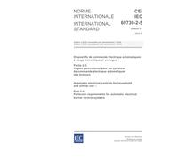 IEC 60730-2-5 Ed. 3.1 b:2004, Automatic electrical controls for household and similar use - Part 2-5: Particular requirements for automatic electrical burner control systems