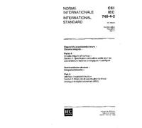 IEC 60748-4-2 Ed. 1.0 b:1993, Semiconductor devices - Integrated circuits - Part 4: Interface integrated circuits - Section 2: Blank detail ... linear analogue-to-digital converters (ADC)
