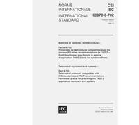 IEC 60870-6-702 Ed. 1.0 b:1998, Telecontrol equipment and systems - Part 6-702: Telecontrol protocols compatible with ISO standards and ITU-T ... the TASE.2 application service in end systems