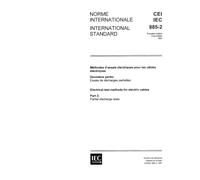IEC 60885-2 Ed. 1.0 b:1987, Electrical test methods for electric cables. Part 2: Partial discharge tests