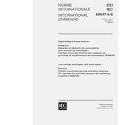 IEC 60947-5-6 Ed. 1.0 b:1999, Low-voltage switchgear and controlgear - Part 5-6: Control circuit devices and switching elements - DC interface for proximity sensors and switching amplifiers (NAMUR)